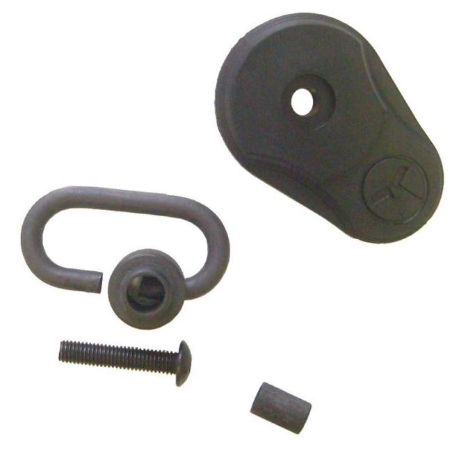 Amoeba Back Butt Cap mit Sling Mount Kit Black für AM003 Modelle